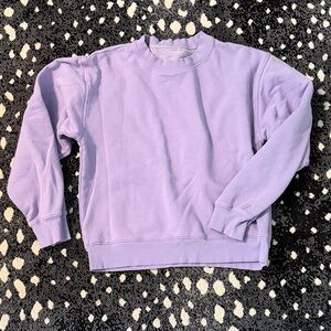 TNA Light Purple Crew Neck Sweater